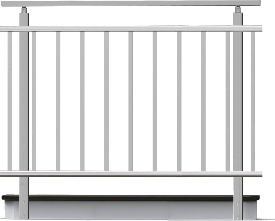 HK Zábradlí rovné HKA2BR-2 1000x1000 B