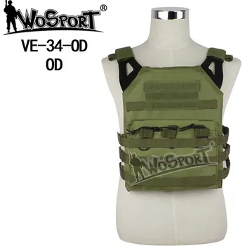 Airsoft Wosport Taktická vesta JPC - Zelená
