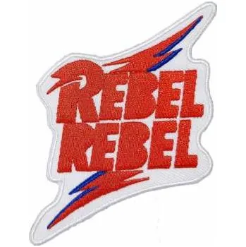 Nášivka Merch David Bowie: Nášivka Rebel Rebel