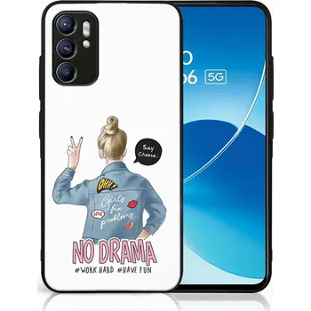 Pouzdro na tablet VSECHNONAMOBIL 44982 MY ART Silikonový obal Oppo Reno6 5G NO DRAMA (138)
