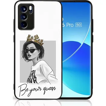Pouzdro na tablet VSECHNONAMOBIL 44887 MY ART Silikonový obal Oppo Reno6 Pro 5G (Mediatek) QUEEN (139)