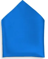 Soonrich Saténový kapesníček do saka 20 x 20 cm modrý