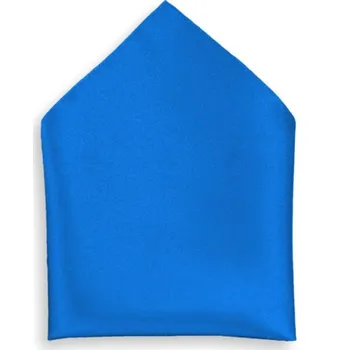 Látkový kapesník Soonrich Saténový kapesníček do saka 20 x 20 cm modrý