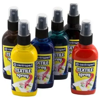 Výtvárné potřeby Centropen sprej na textil 110ml Barvy: zelená
