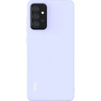 Pouzdro na mobilní telefon IMAK 29342 IMAK RUBBER Gumový kryt Samsung Galaxy A72 světlemodrý