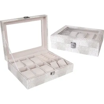 Šperkovnice Amparo Miranda® Kazeta na hodinky a šperky 20635 White