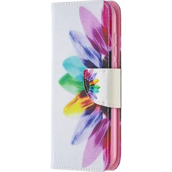 Náhradní kryt pro mobilní telefon VSECHNONAMOBIL 31532 ART Peňaženkový kryt Nokia C1 Plus SUN FLOWER