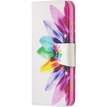 Náhradní kryt pro mobilní telefon VSECHNONAMOBIL 28607 ART Peňaženkový kryt Nokia 3.4 SUN FLOWER