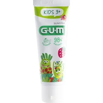 zubní pasta GUM zubní pasta Kids (2-6let) jahodová 50ml B3000EE
