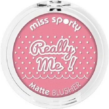 Recenze Miss Sporty Really Me! Matte Blusher 5 g 102 Really Sweet Tvářenka Recenze Miss Sporty Really Me! Matte Blusher 5 g 102 Really Sweet