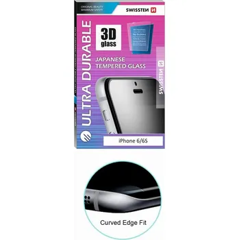 Tvrzené sklo SWISSTEN ULTRA DURABLE 3D Apple iPhone 7/8, červená