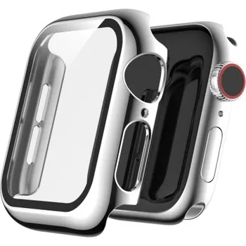 VSECHNONAMOBIL 22730 Ochranný obal pro Apple Watch 6 / SE / 5 / 4 (44mm) stříbrný