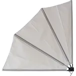 Happy Green Zástěna skládací béžová 1,4…