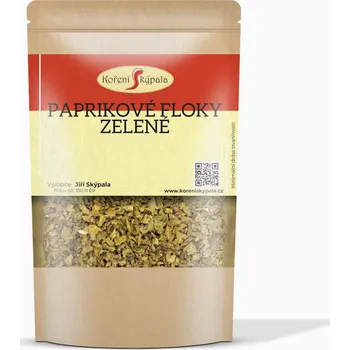 Koření Koření Skýpala Paprikové floky zelené Hmotnost: 30 g
