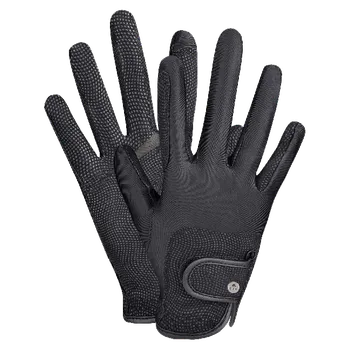 Jezdecké rukavice Letní jezdecké rukavice Metropolitan černé XS