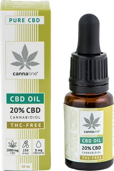CBD cannaline CBD konopný olej bez THC 20% 2000 mg 10 ml