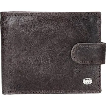 Peněženka Pánská kožená peněženka DD Anekta Leo - hnědá