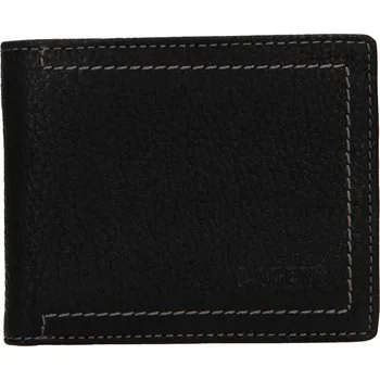 Peněženka Pánská kožená peněženka Lagen Adrian - černá