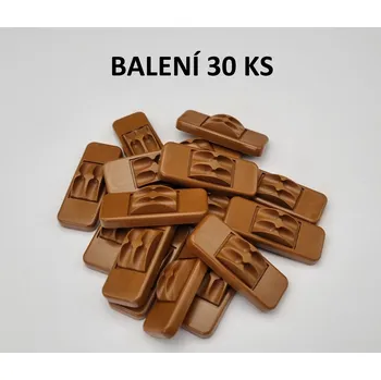 Žaluzie Kasko Aretace řetízku SVĚTLE HNĚDÁ - imitace zlatý dub balení 30ks 137/30 Kasko