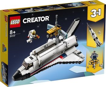 LEGO Creator 3v1 31117 Vesmírné dobrodružství s raketoplánem
