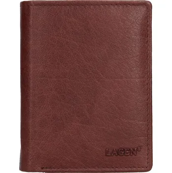 Peněženka Pánská kožená peněženka Lagen Liam - hnědá