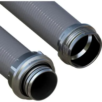 Příslušenství k čerpadlu X-flame Savice 1,6m se šroubením Profi-Extra,pr.110mm,Stříbrná s prodlouženou košovkou bez límce