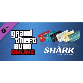 Hra pro Xbox Grand Theft Auto V Online: Tiger Shark Cash Card 200,000$ (Xbox One) (Xbox One)