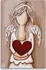 Malujsi Anděl s velkým srdcem 40 x 60 cm bez rámu