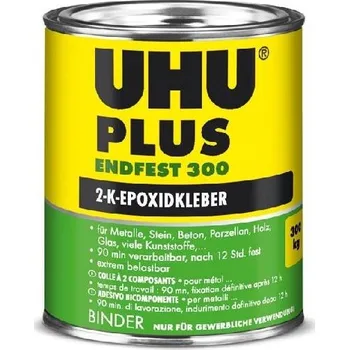 Průmyslové lepidlo UHU PLUS endfest 300 915 g pryskyřice Vysokopevnostní dvousložkové epoxidové lepidlo