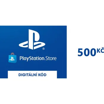 Hra pro PlayStation 5 Sony PlayStation Store předplacená karta 500 CZK (PC) (PlayStation 5)