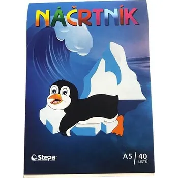 Náčrtník A5, 80 g, 40 listů