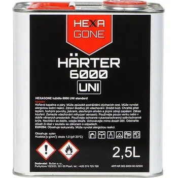 HEXAGONE tužidlo 6000 UNI standard 2,5l (900.6000.64.02500)