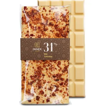 Čokoláda JANEK bílá čokoláda s chilli 85 g
