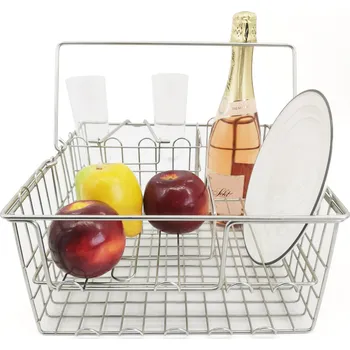 Zahradní lavice Nerezový piknikový košík 3504