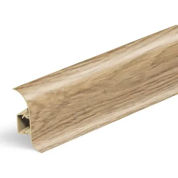 soklová lišta NOVÁK Podlahová - soklová lišta 56x23 PVC Barfold dvoudílná, 2,5m NGF0H5