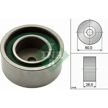 Vratná/vodicí kladka, klínový žebrový řemen Schaeffler INA 532 0367 20