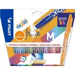 Gumovací pera PILOT FriXion 07, 15 ks