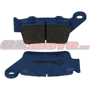 Brzdová destička Brembo (Itálie) Zadní brzdové destičky Brembo 07BB02TT - Gas Gas EC 250, 250ccm - 98-99