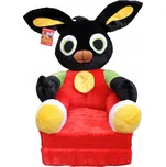 Dětské plyšové rozkládací křesílko Bing