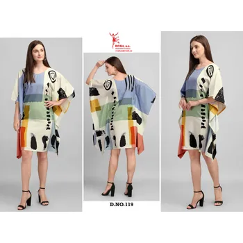 Dámské šaty Šaty, BOHO, kaftan s hedvábnou úpravou, boho šaty 275