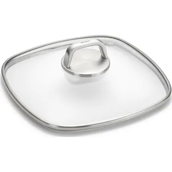 Poklice Skleněná poklice Diamond Lite PRO 26 x 26 cm - WOLL (Poklice z tvrzeného skla 26 x 26 cm Diamond Lite PRO - WOLL)