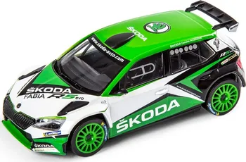 Škoda Fabia III R5 EVO 1:43 zelený