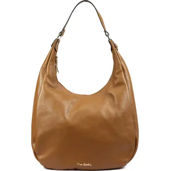 Kabelka Dámská kožená kabelka Pierre Cardin Beale - hnědá