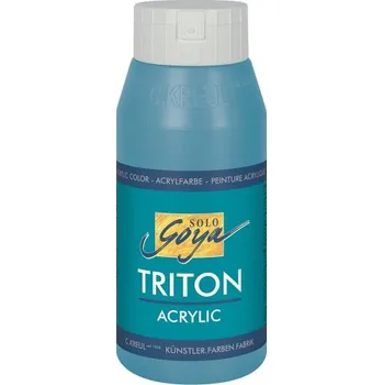 Olejová barva Solo Goya Akrylová barva TRITON 750 ml TYRKYSOVÁ