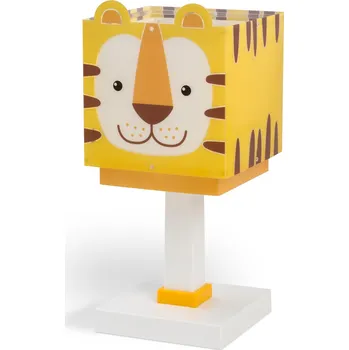 Lampička Dalber 64561 LITTLE TIGER - Dětská stolní lampička s motivem tygříka + Dárek LED žárovka (Stolní lampička pro děti s tygříkem)