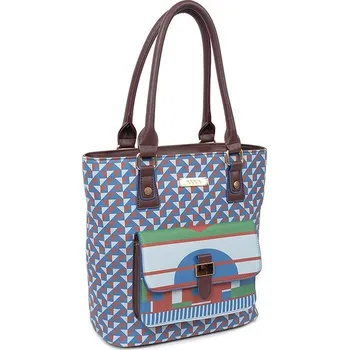 Dámská kabelka Doca 13040 - modrá