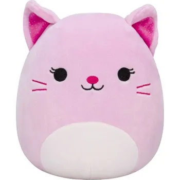 Squishmallows Plyšová hračka 20 cm, Kočka Celenia třpytivý/růžový