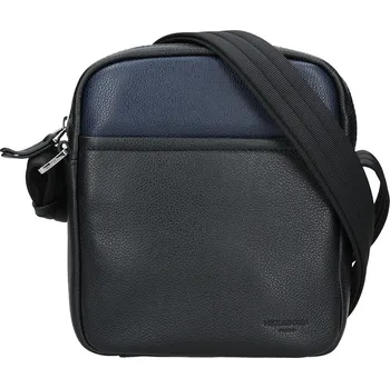 Pánská taška na doklady Hexagona Kolen - černo-modrá