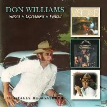Zahraniční hudba 2CD Don Williams: Visions / Expressions / Portrait 2015
