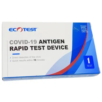 Diagnostický test Ecotest Covid-19 Ag Rapid test nosní výtěr